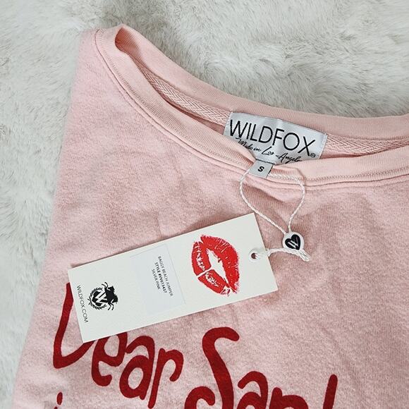 NEW Wildfox Dear Santa I Can Explain Baggy Jumper Christmas Sweatshirt - Picture 7 of 9